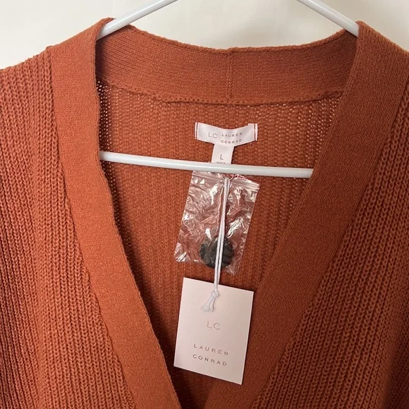 Lauren Conrad Orange Sweater - Picture 3 of 3